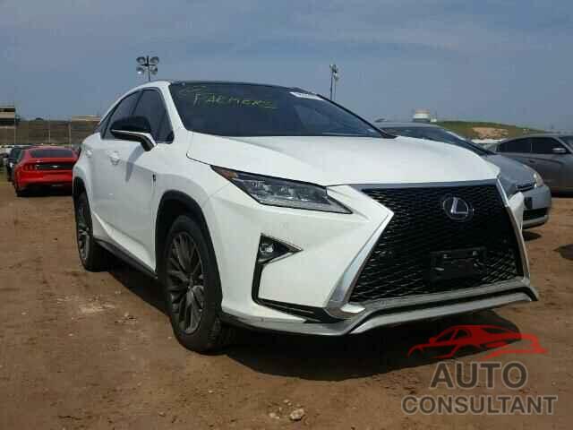 LEXUS RX 350 2017 - 2T2BZMCAXHC071696