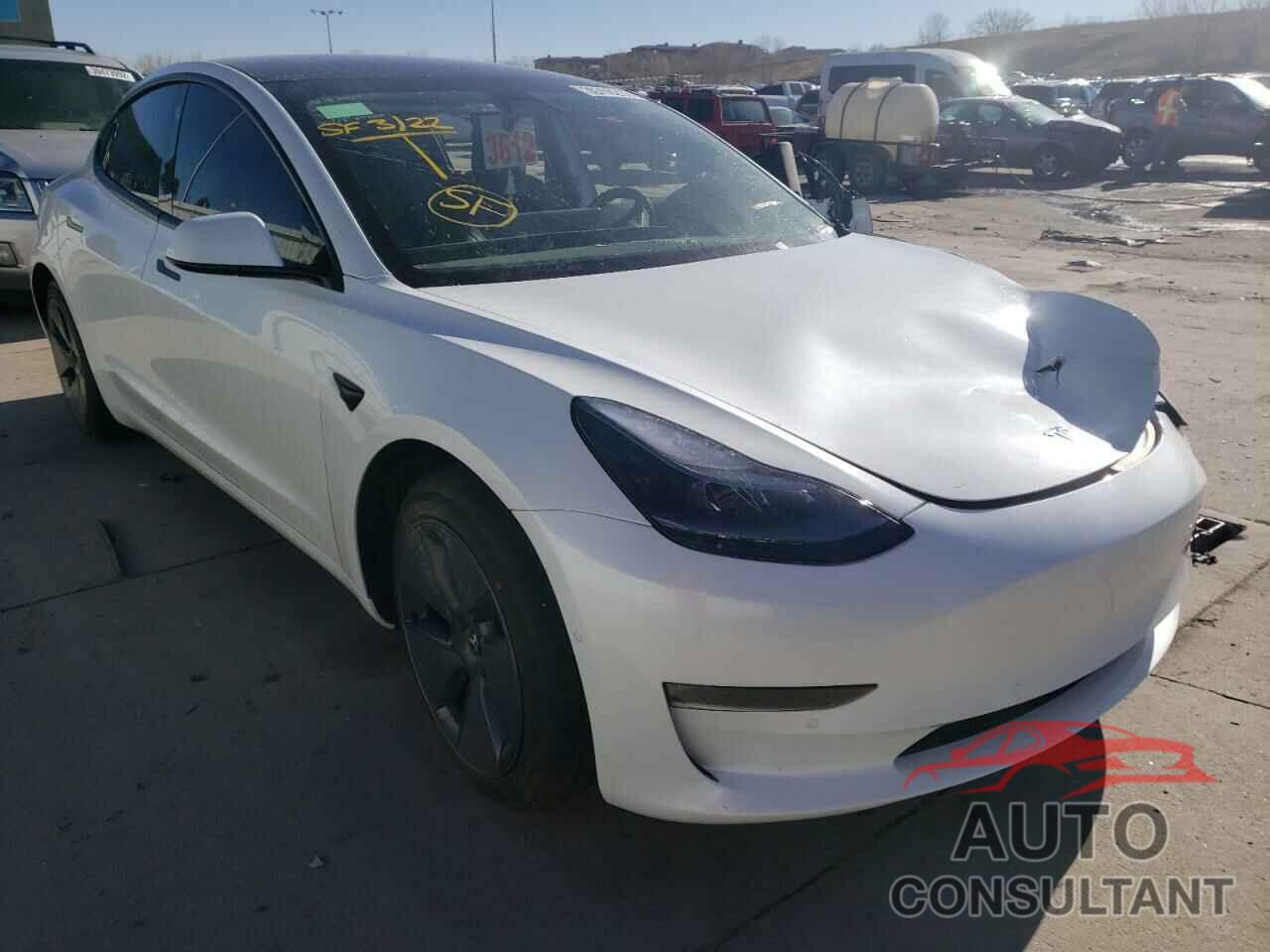 TESLA MODEL 3 2022 - 5YJ3E1EB6NF131618