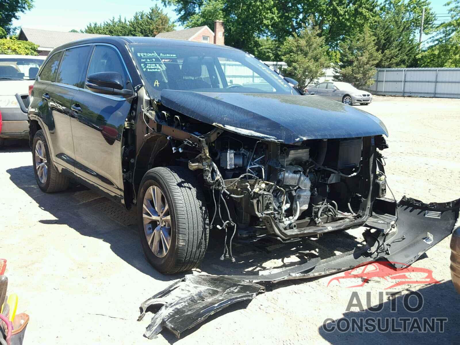 TOYOTA HIGHLANDER 2016 - 5TDBKRFH5GS258963