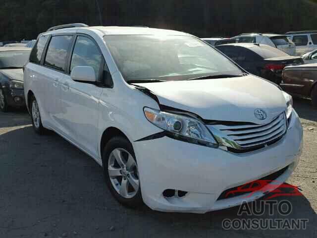 TOYOTA SIENNA 2016 - 5TDKK3DC7GS696033