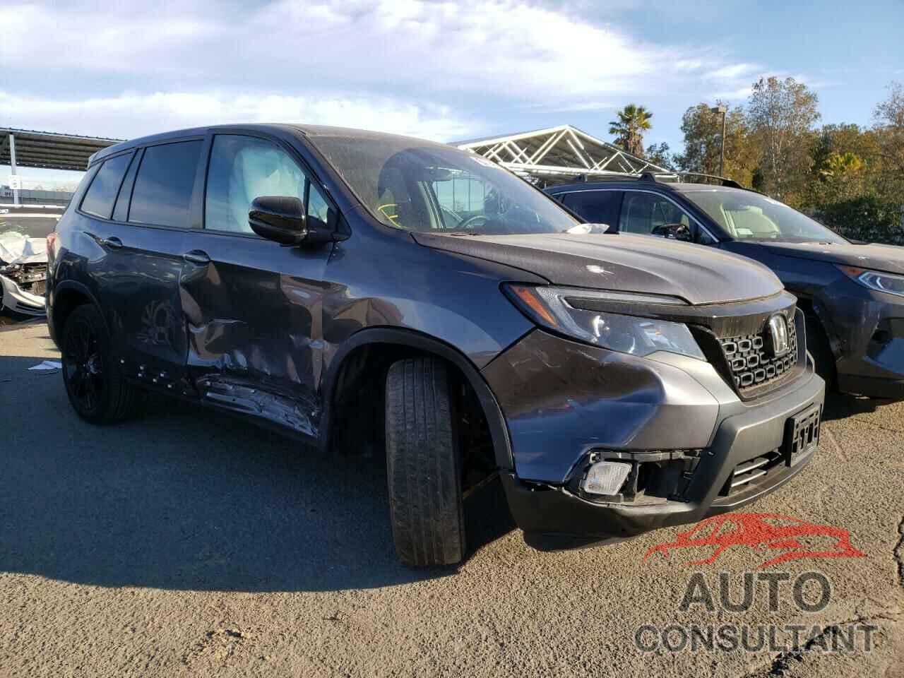 HONDA PASSPORT 2019 - 5FNYF7H26KB000606