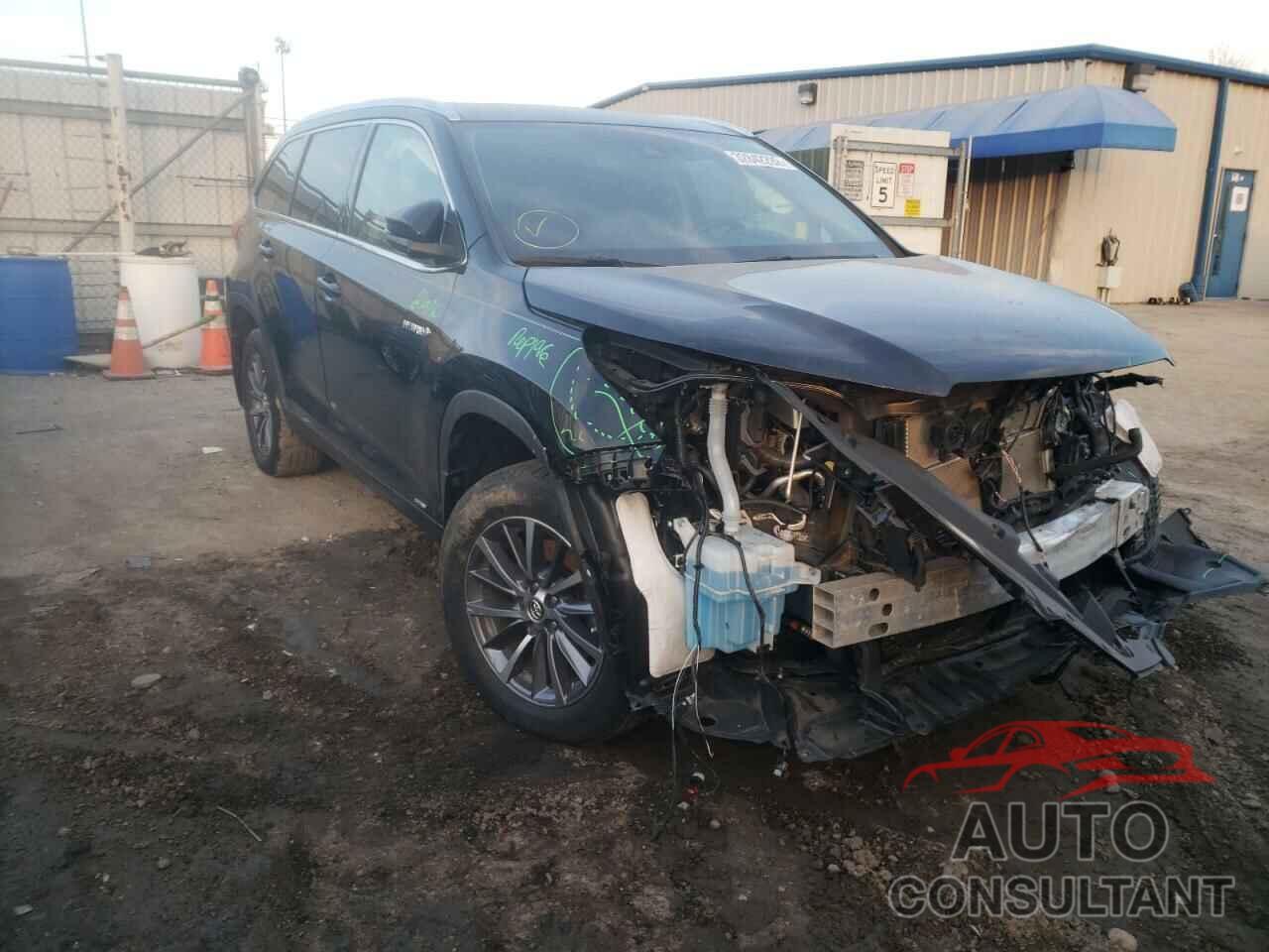 TOYOTA HIGHLANDER 2019 - 5TDJGRFH6KS071611
