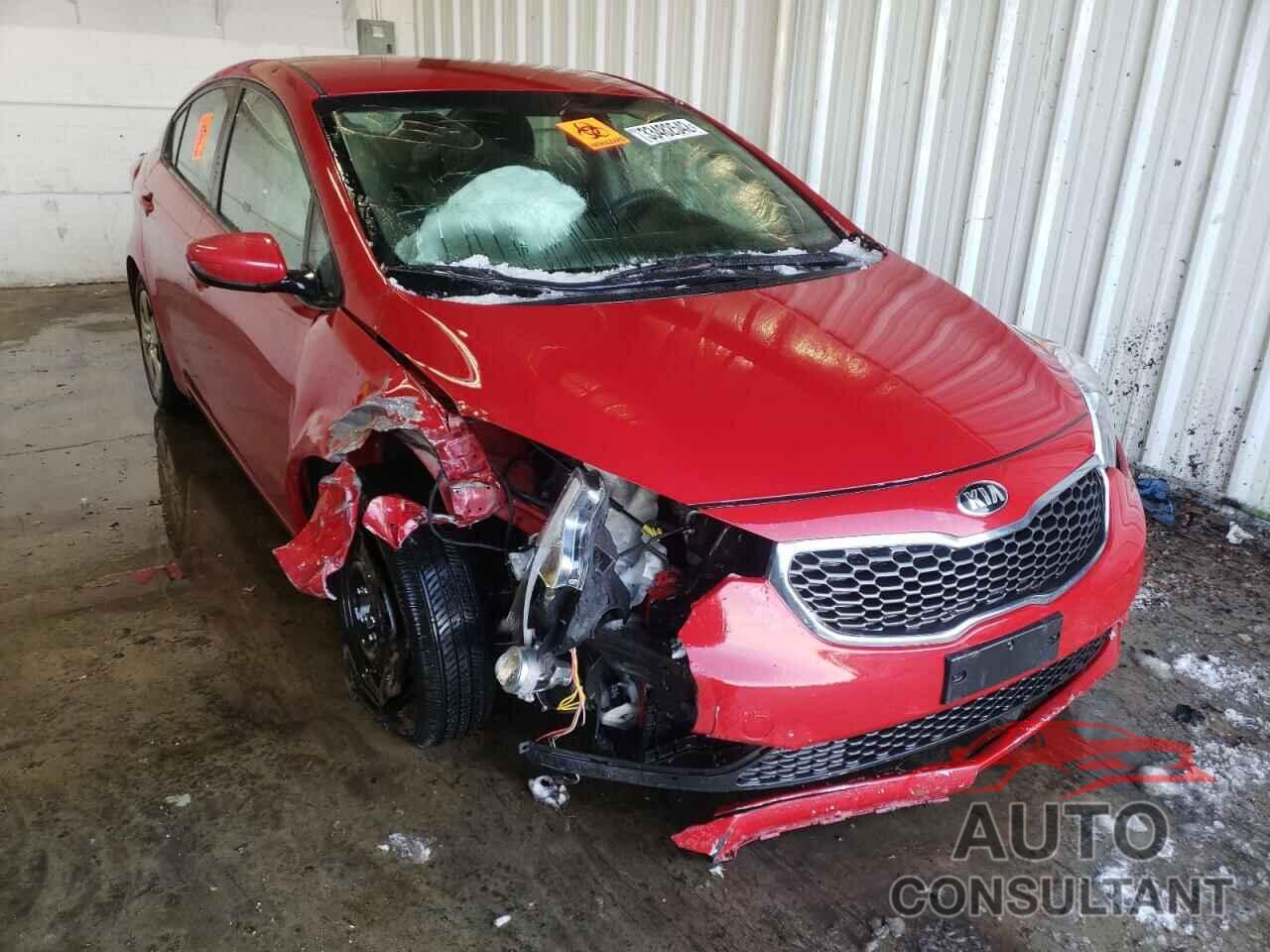 KIA FORTE 2016 - KNAFK4A65G5536953