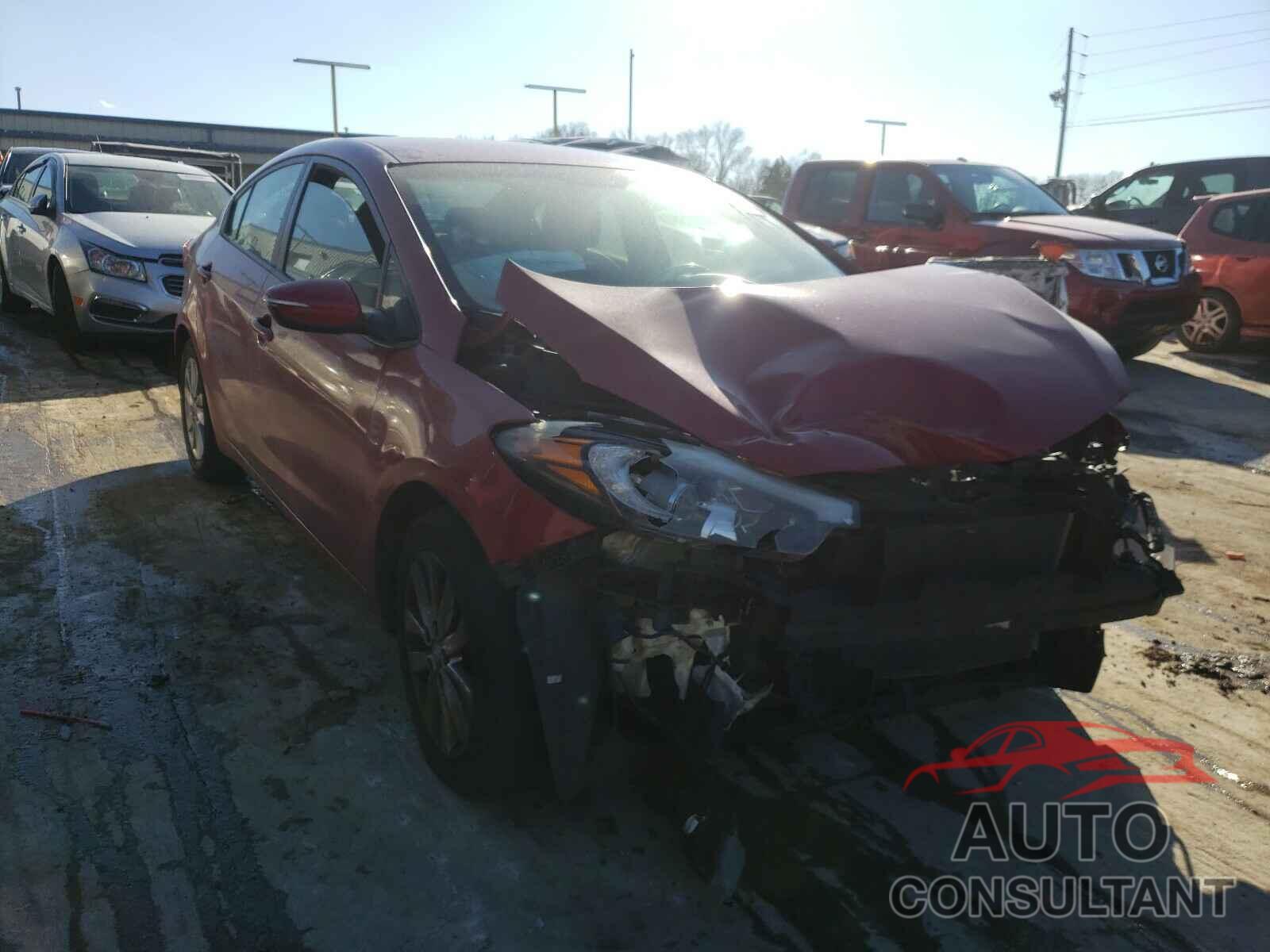 KIA FORTE 2016 - KNAFX4A68G5440834