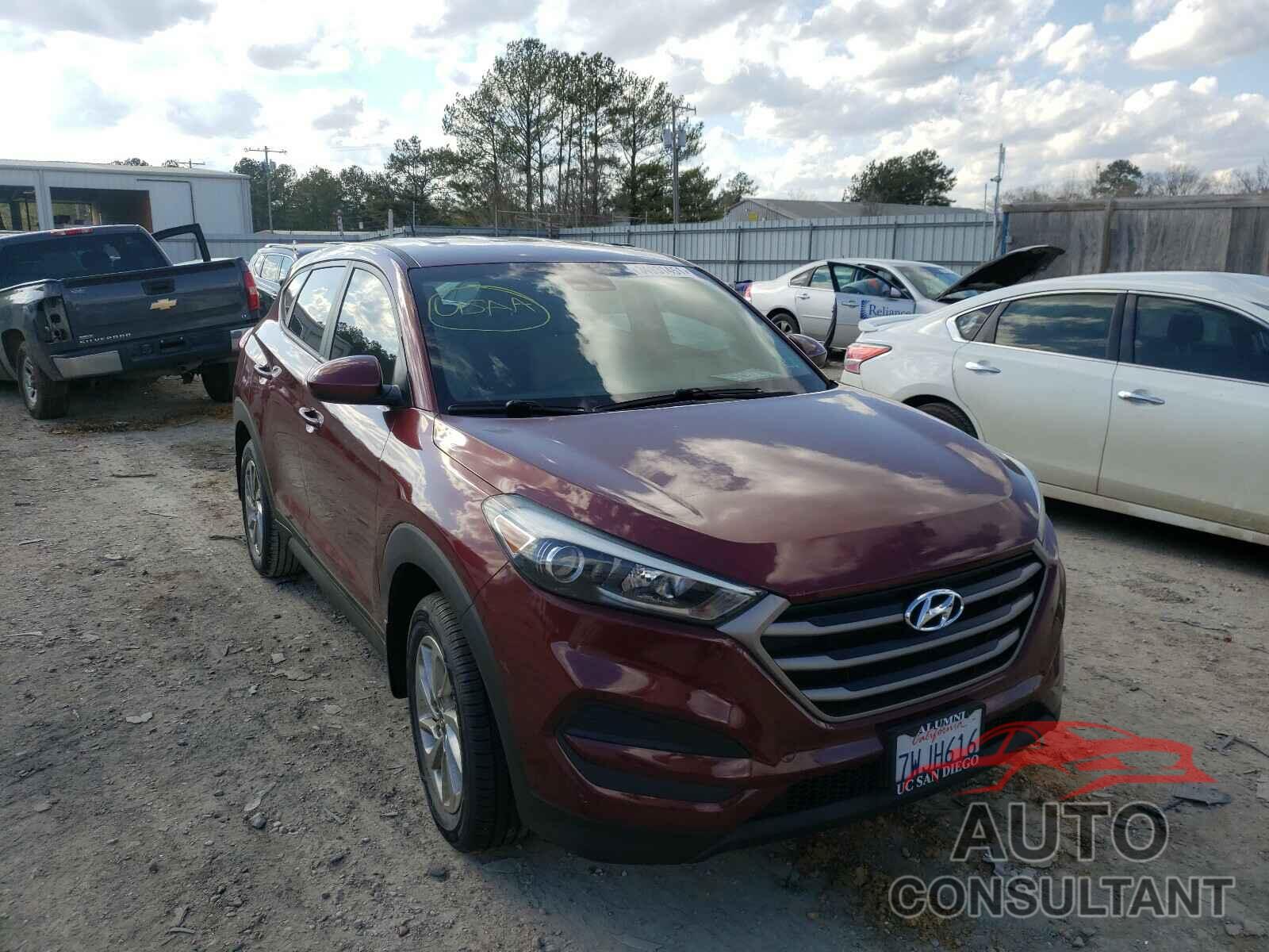 HYUNDAI TUCSON 2016 - KM8J23A43GU206459