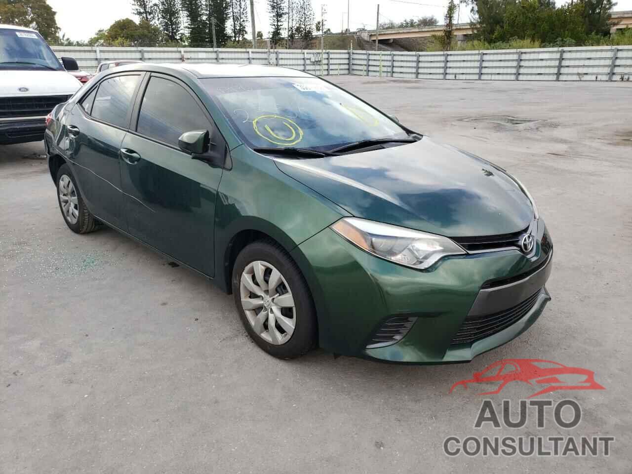 TOYOTA COROLLA 2016 - 2T1BURHE5GC642358