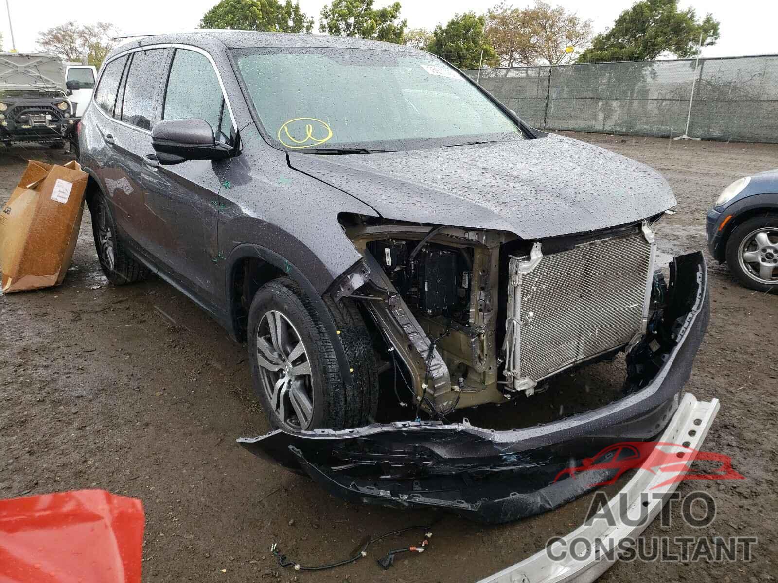 HONDA PILOT 2017 - 5FNYF5H77HB007735