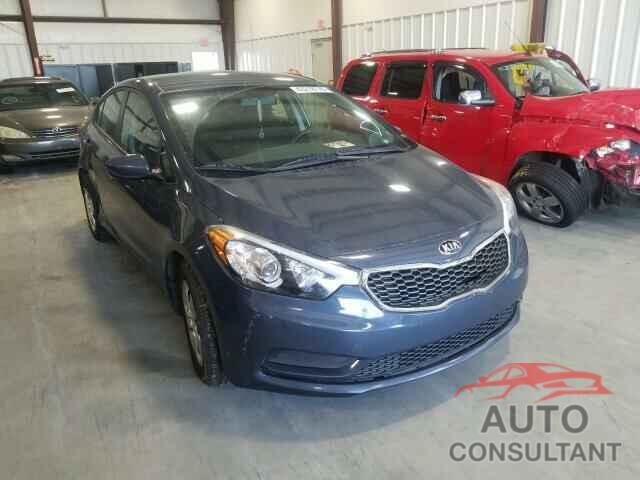 KIA FORTE 2016 - KNAFK4A68G5501811