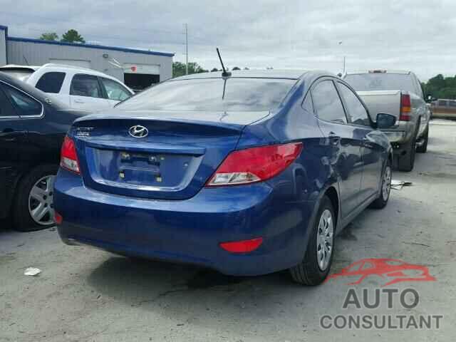 HYUNDAI ACCENT 2015 - KMHCT4AE6FU907998