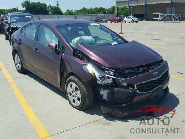 KIA FORTE 2017 - 3KPFK4A72HE103155