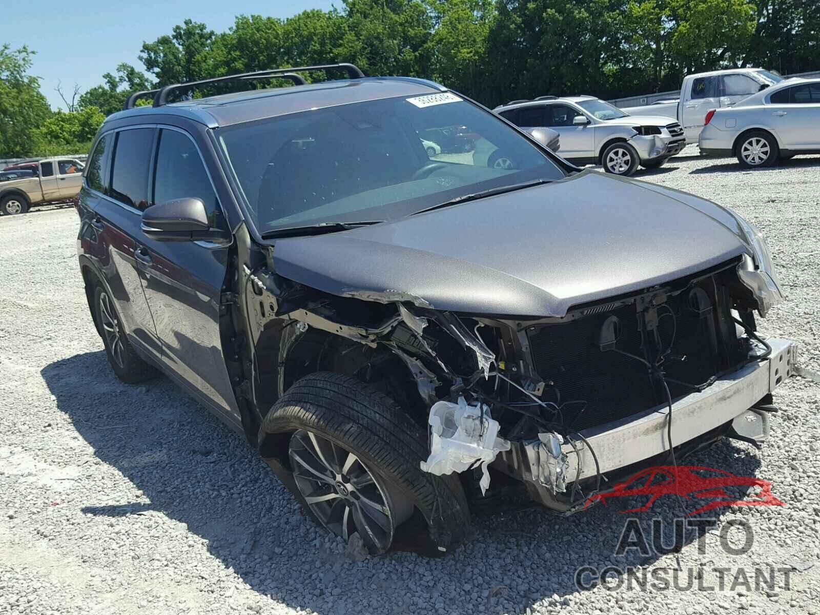 TOYOTA HIGHLANDER 2017 - 5TDJZRFH2HS405779