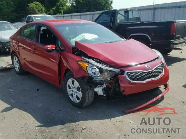 KIA FORTE 2016 - KNAFK4A67G5584731