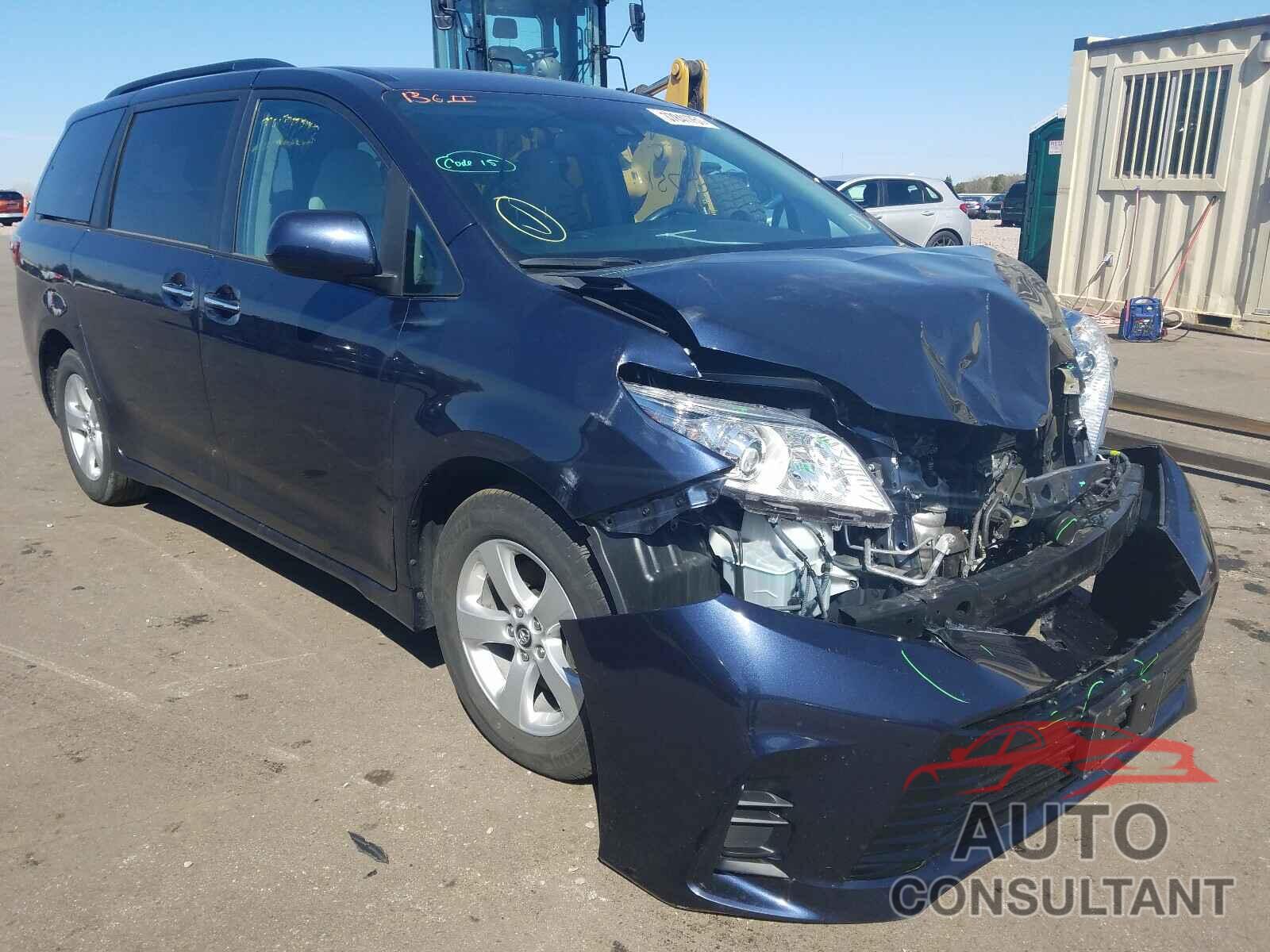 TOYOTA SIENNA 2019 - 5TDKZ3DC6KS991905