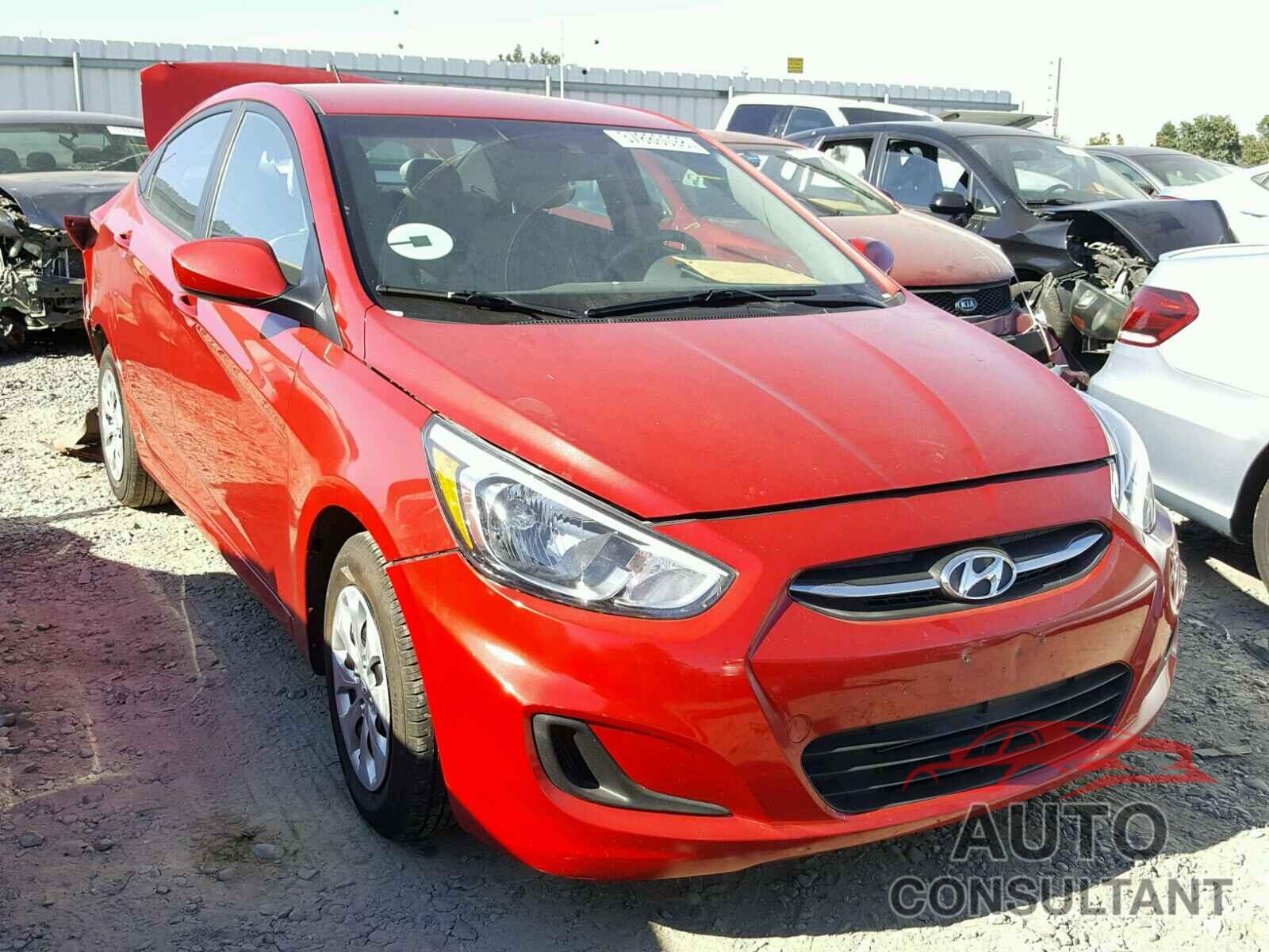 HYUNDAI ACCENT 2016 - KMHCT4AE4GU091648