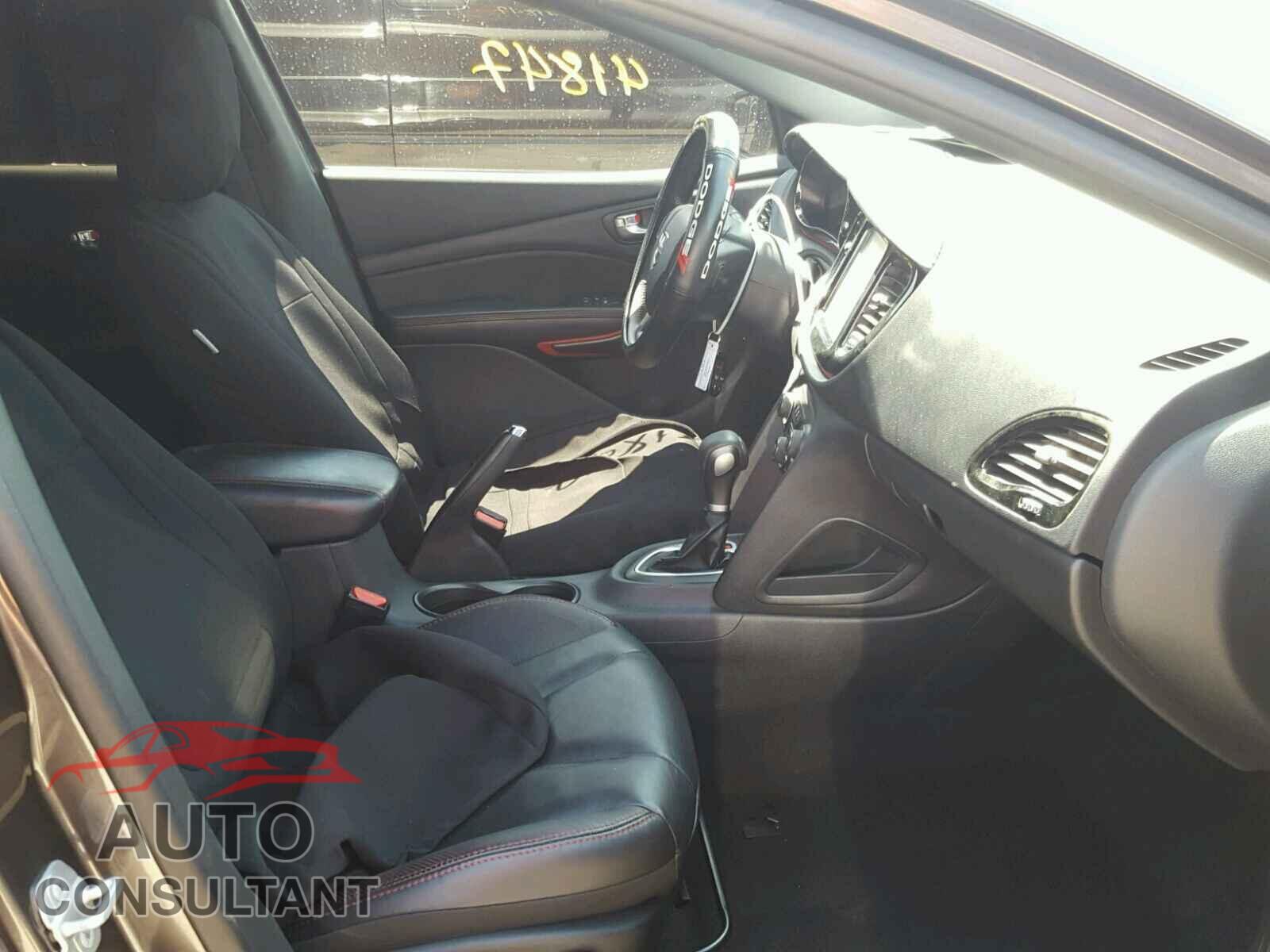 DODGE DART 2015 - 1C3CDFEB7FD112587