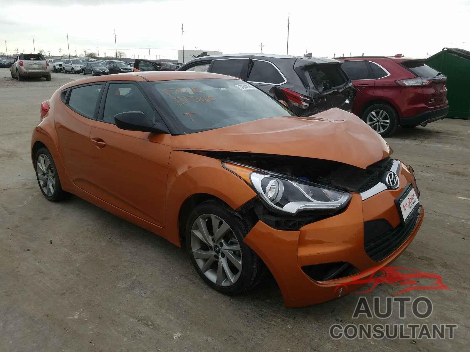 HYUNDAI VELOSTER 2016 - KMHTC6AD9GU293002