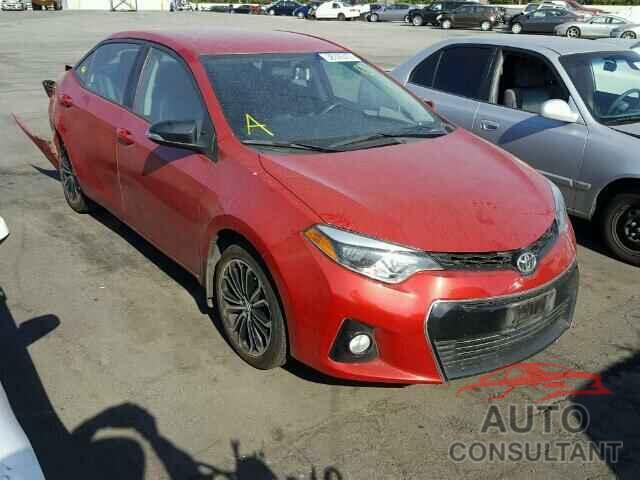 TOYOTA COROLLA 2015 - 5YFBURHE0FP234915