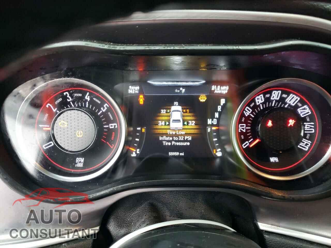 DODGE CHALLENGER 2021 - 2C3CDZAG2MH503469