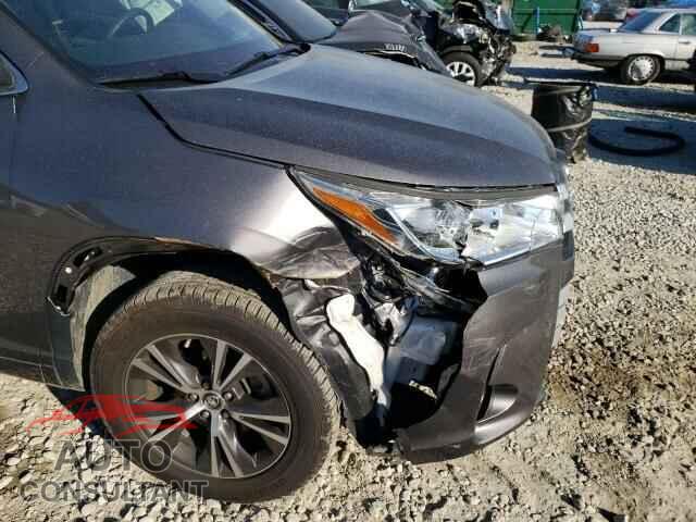 TOYOTA HIGHLANDER 2017 - 5TDZZRFH5HS217986