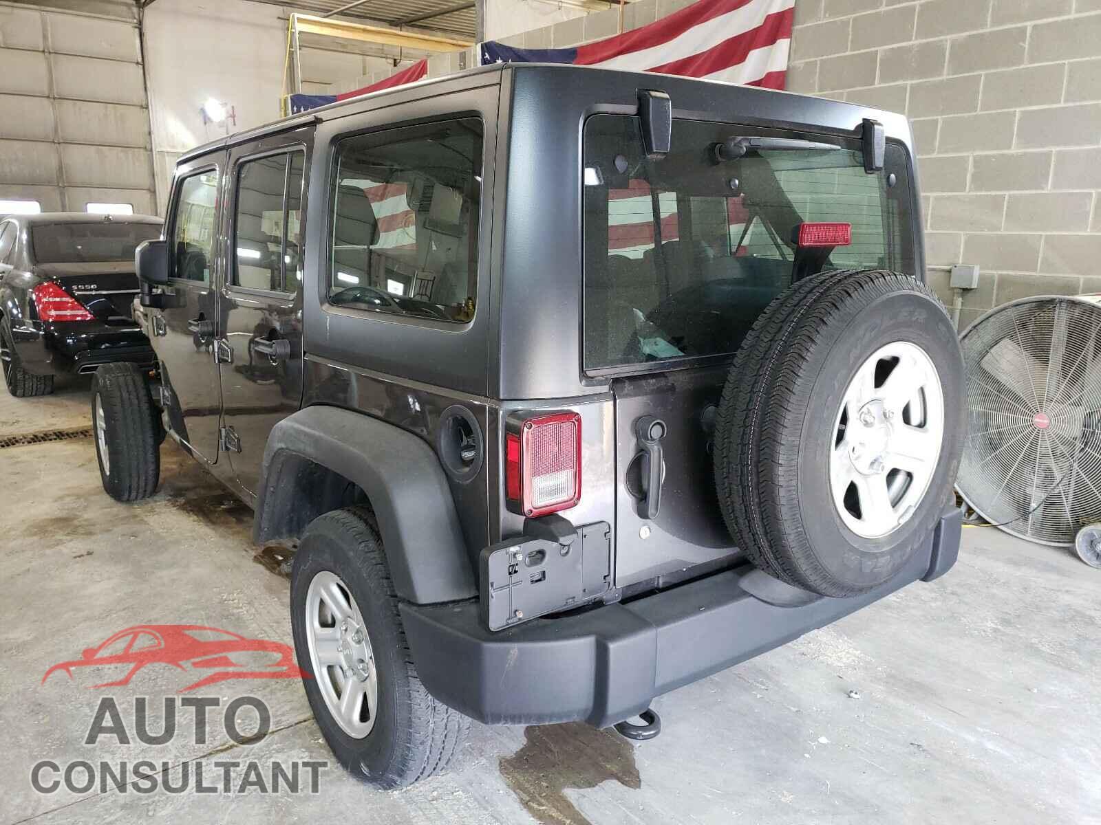 JEEP WRANGLER 2017 - 1C4BJWDG3HL731581