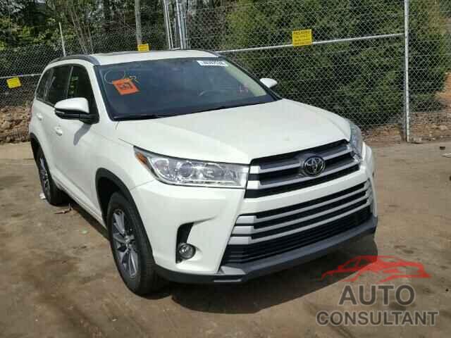 TOYOTA HIGHLANDER 2017 - 5TDKZRFH8HS512064