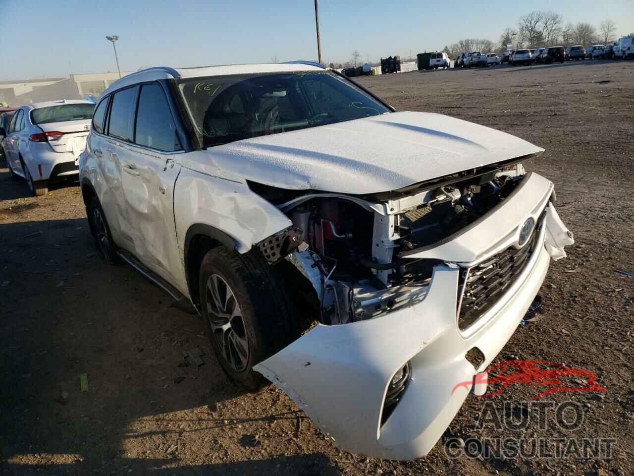 TOYOTA HIGHLANDER 2021 - JTMRJREV3HD143560