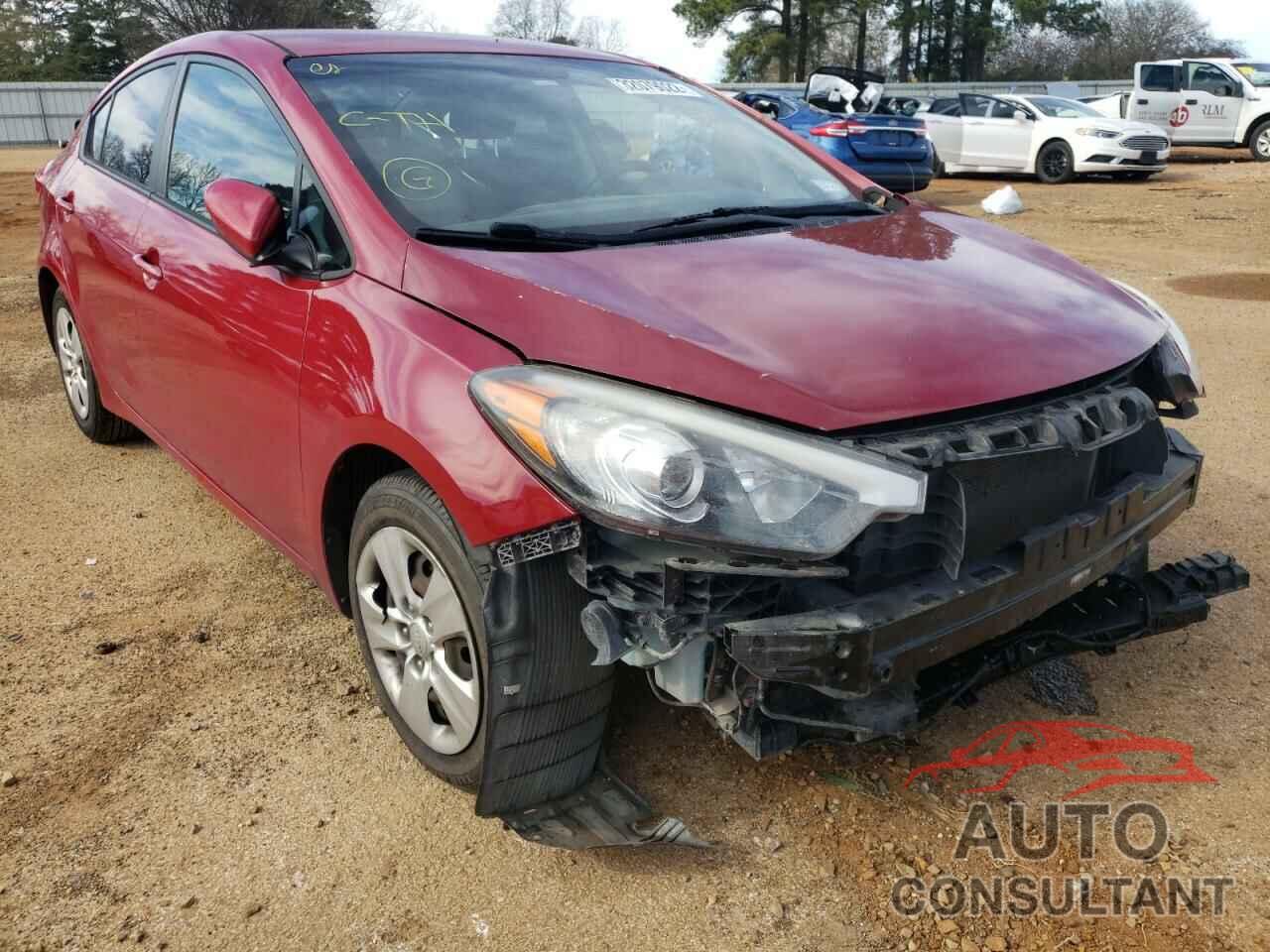 KIA FORTE 2016 - KNAFK4A64G5445608