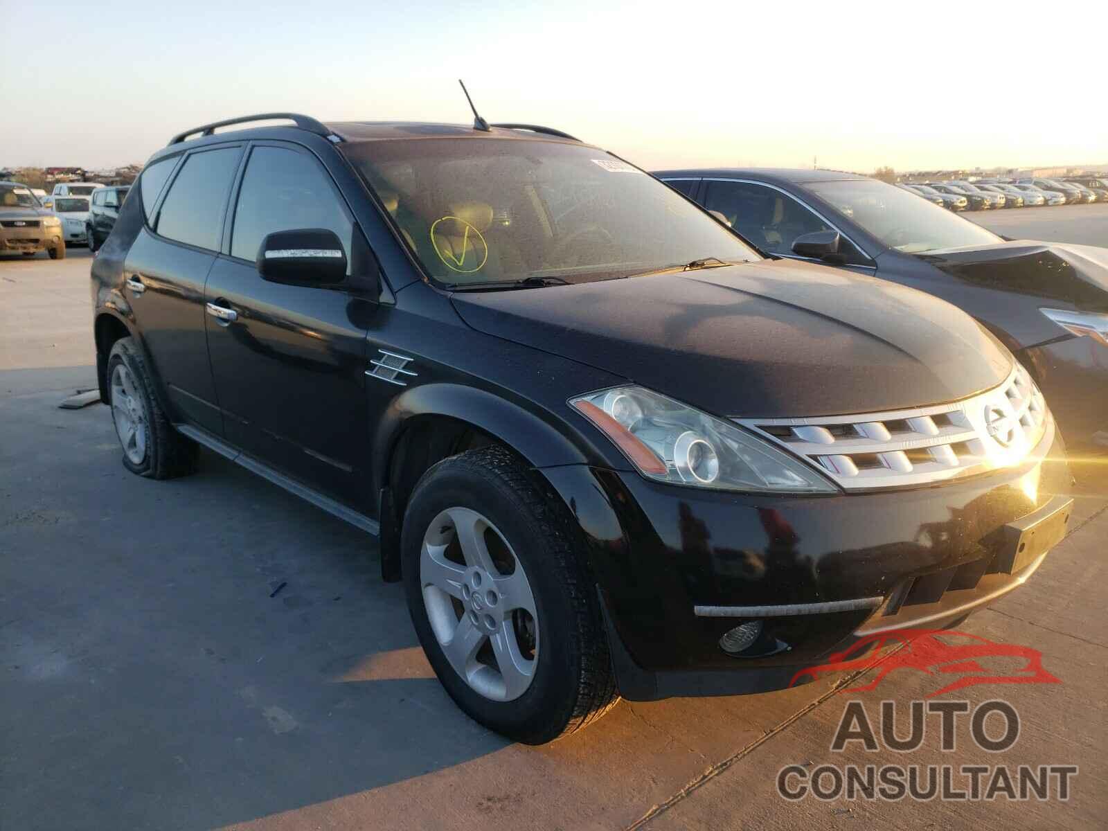 NISSAN MURANO 2004 - 5TDYZ3DC7HS824133