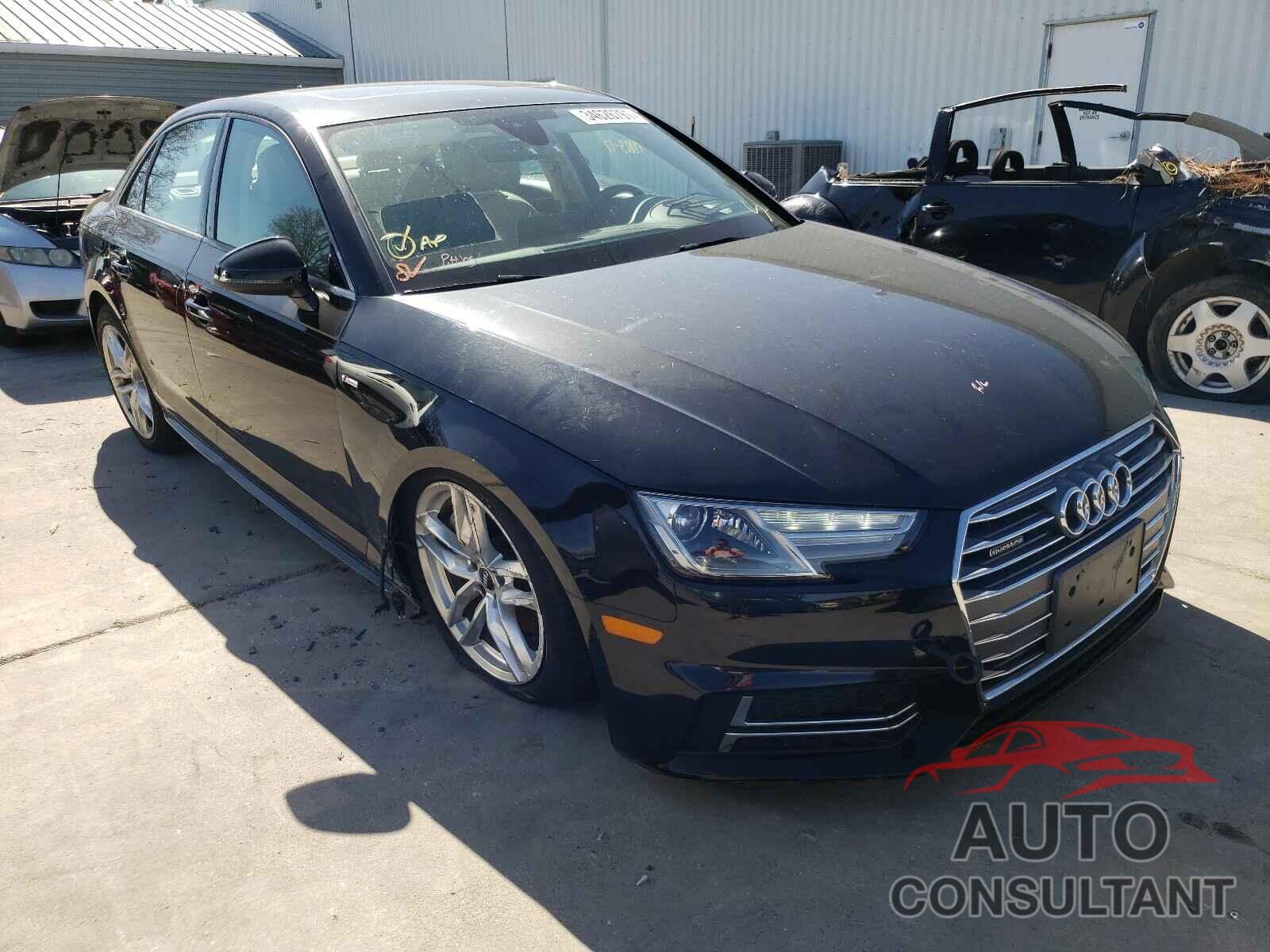 AUDI A4 2017 - WAUDNAF46HN041487