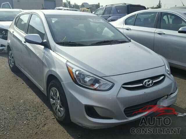 HYUNDAI ACCENT 2016 - KMHCT5AE9GU291379