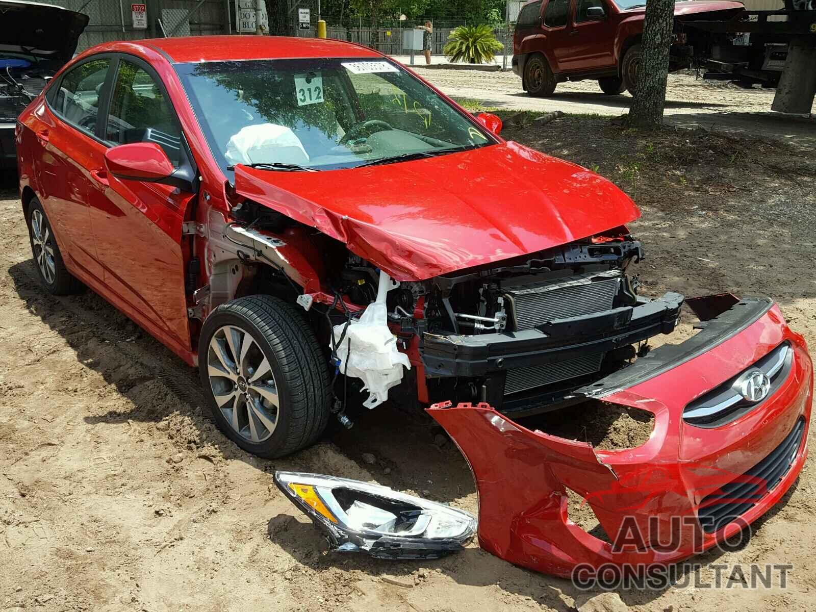 HYUNDAI ACCENT 2017 - KMHCT4AE5HU341304