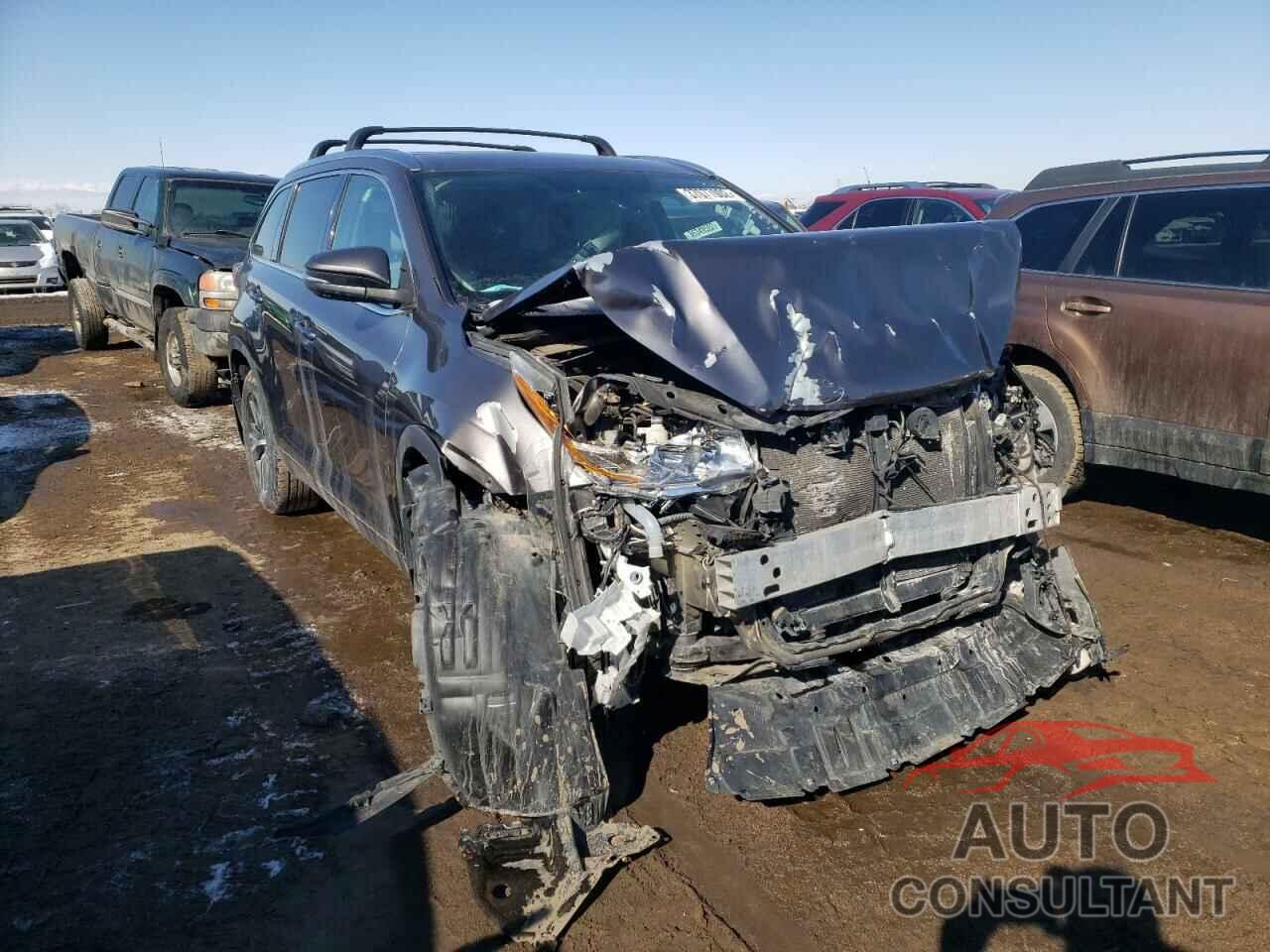 TOYOTA HIGHLANDER 2016 - 5TDJKRFH7GS259494