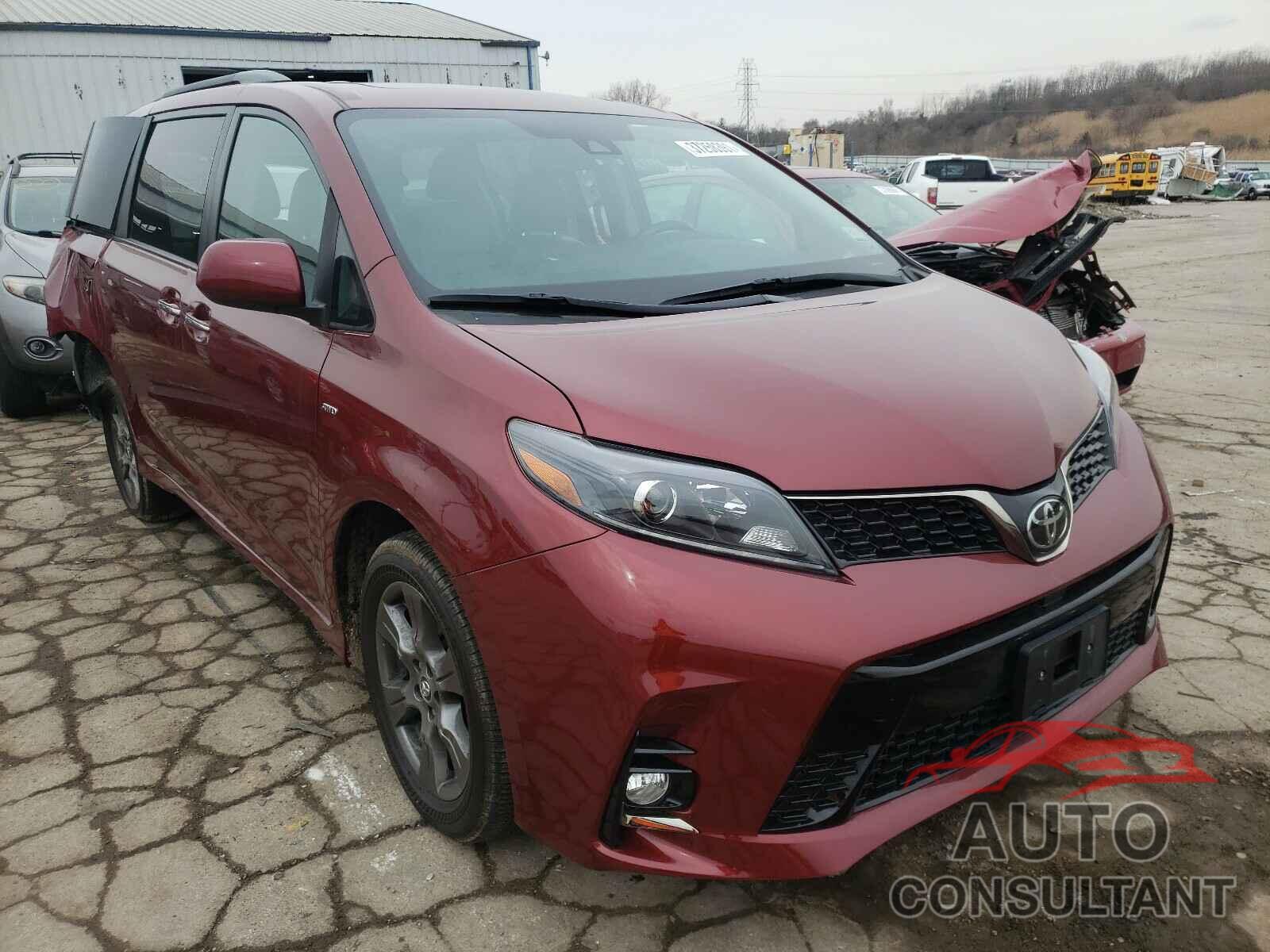 TOYOTA SIENNA 2020 - 5TDEZ3DC5LS238364