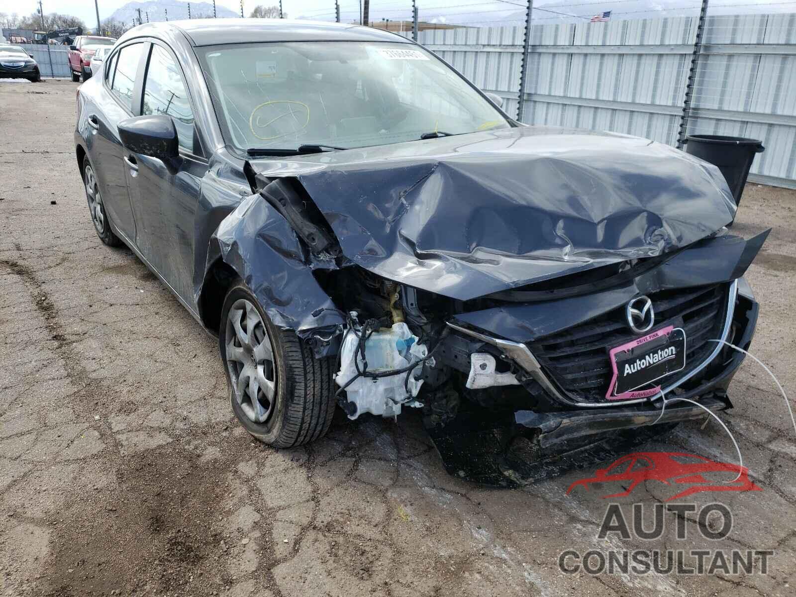 MAZDA 3 2016 - JM1BM1T75G1300701