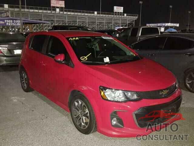 CHEVROLET SONIC 2017 - 1G1JD6SH0H4124510