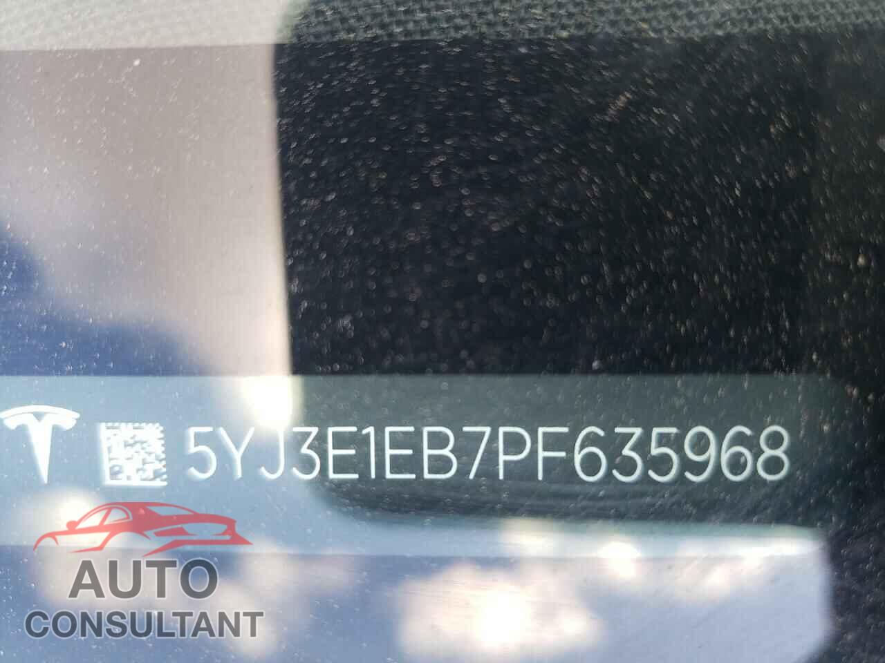 TESLA MODEL 3 2023 - 5YJ3E1EB7PF635968