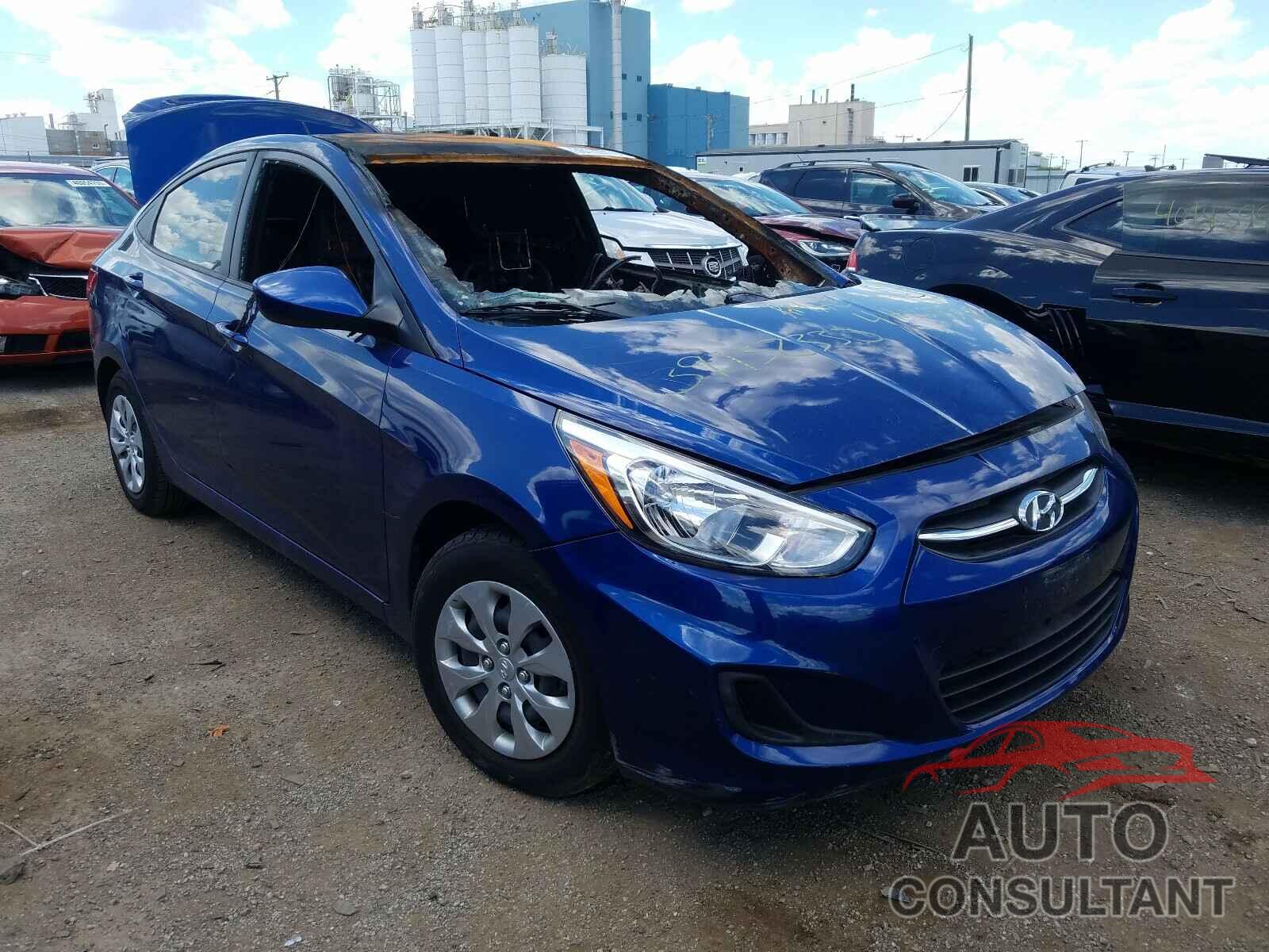 HYUNDAI ACCENT 2017 - KMHCT4AE4HU244210