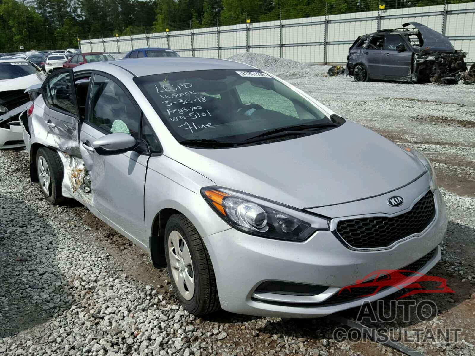 KIA FORTE 2016 - KNAFK4A64G5605101
