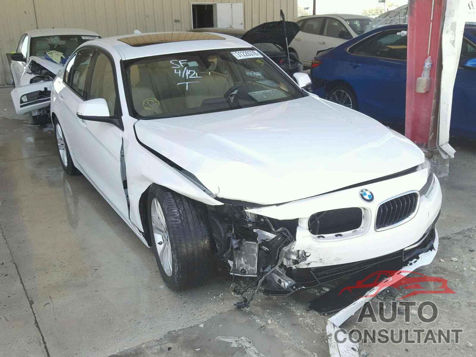 BMW 3 SERIES 2016 - WBA8E9G52GNT44109