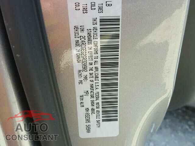 DODGE CARAVAN 2016 - 2C4RDGEG2GR320902