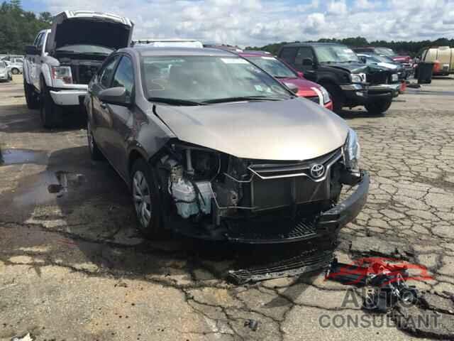 TOYOTA COROLLA 2015 - 2T1BURHE9FC254208