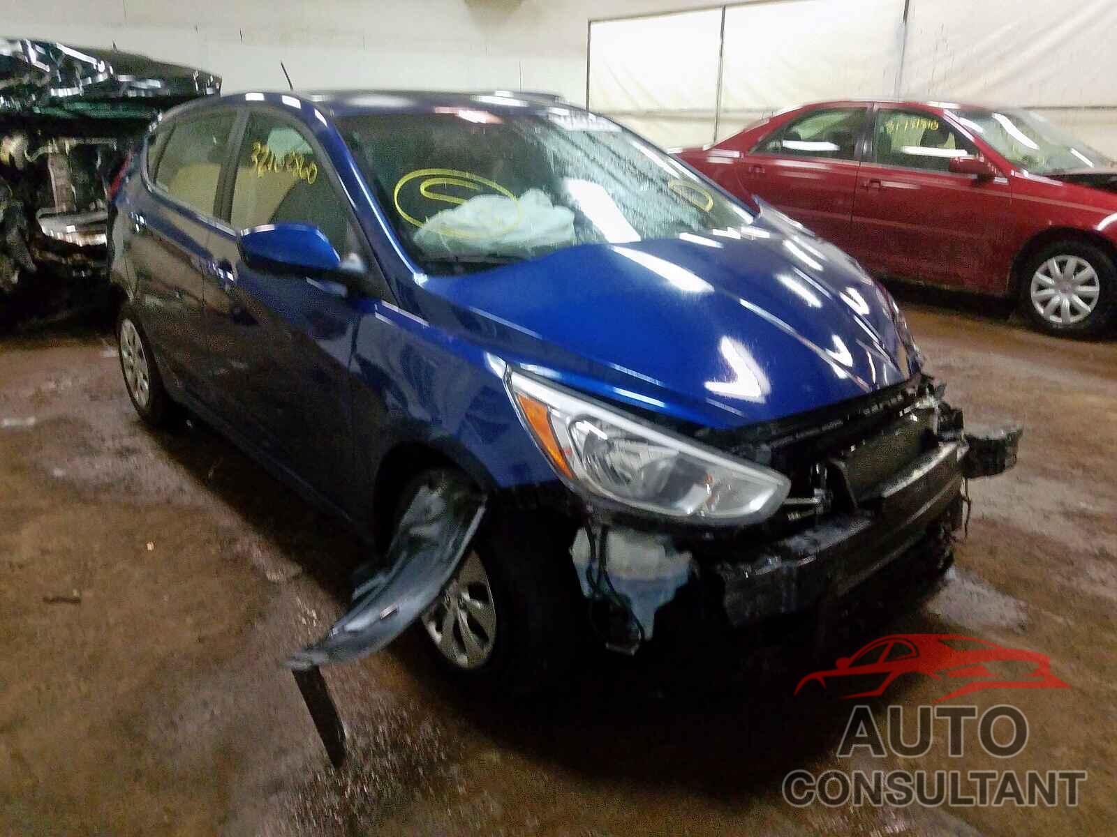 HYUNDAI ACCENT 2017 - KMHCT5AE8HU331503