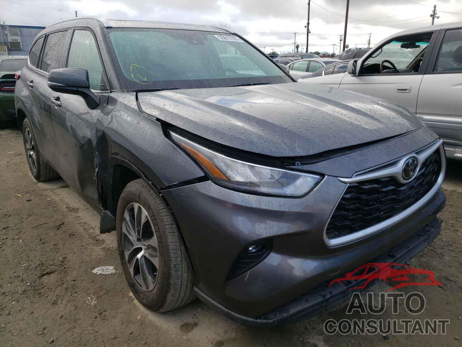 TOYOTA HIGHLANDER 2020 - 5TDGZRAH8LS504844