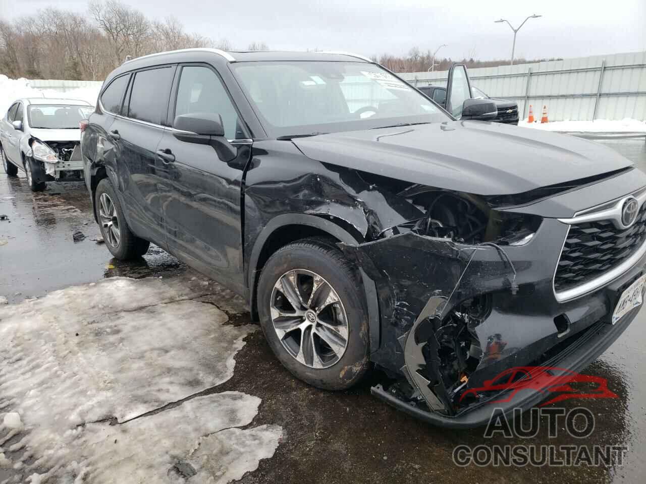 TOYOTA HIGHLANDER 2021 - 5TDGZRBH2MS545034