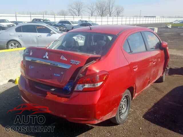 MITSUBISHI MIRAGE 2017 - ML32F3FJ2HHF09812
