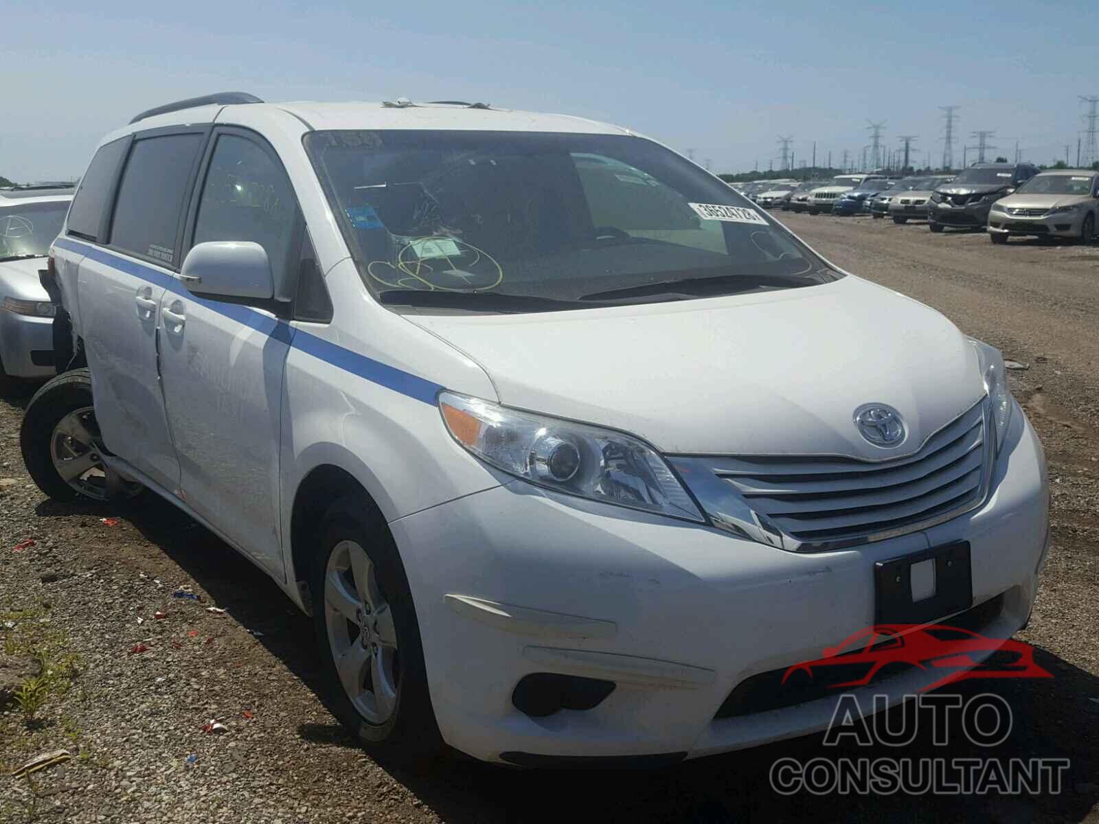 TOYOTA SIENNA 2016 - 5TDKK3DCXGS737190