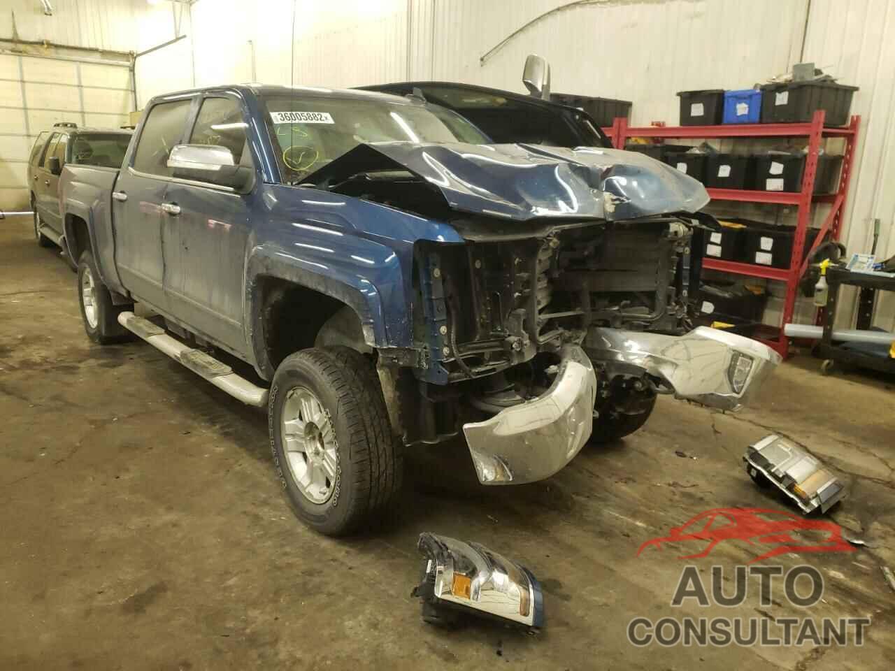 CHEVROLET SILVERADO 2018 - 3GCUKREC3JG409061