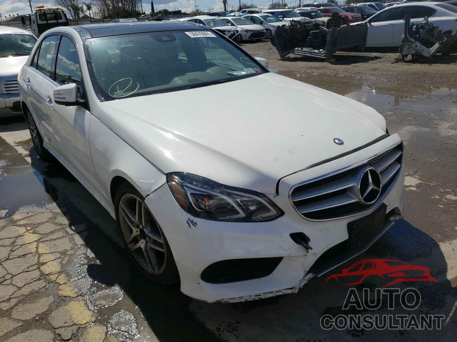 MERCEDES-BENZ E CLASS 2016 - WDDHF8JB9GB312824