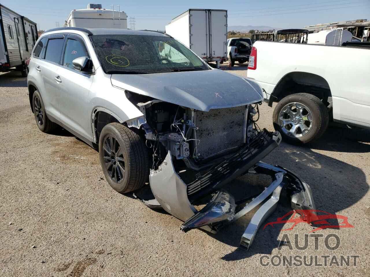 TOYOTA HIGHLANDER 2019 - 5TDJZRFH1KS629570