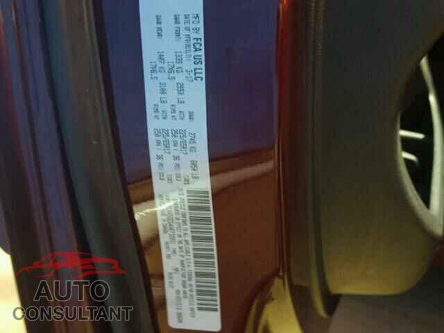 DODGE CARAVAN 2017 - 2C4RDGEG4HR732031